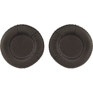 Somstyle Oorkussens Geschikt Voor Beyerdynamic DT770, DT880, DT990, DT 770 PRO, DT 880 PRO, DT 990 PRO, MMX 300 - 2 Stuks - Zacht Foam - Eiwitleer - Zwart