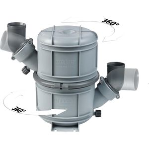 VETUS NLP90 10 liter Waterlock Ø90mm
