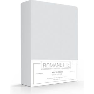 Luxe - Verkoelend Hoeslaken - Katoen - Zilver
