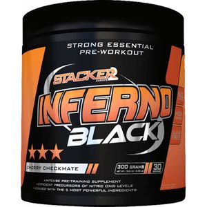 Stacker 2 Inferno Black 30 servings - Kersen