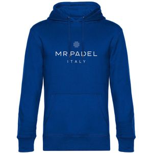 Mr Padel Italy- Blauwe Hoodie Maat M - unisex hoodies met capuchon