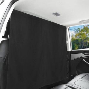 Inkijkwerende Suède Gordijnen voor Auto - Verduistering en Zonwering voor Voor- en Achterraam - Afneembaar en Magnetisch