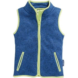 Playshoes Bodywarmer Knit Fleece Junior Blauw Maat 140