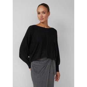 s.Oliver - Gebreide Trui - Ajour Details - Relaxed Fit - Boothals