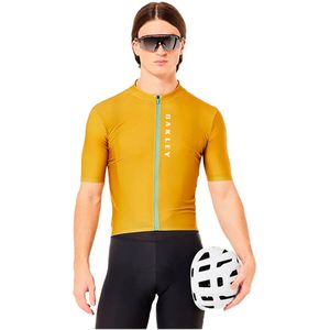 Oakley Apparel Icon Classic 2.0 Korte Mouw Wielertrui Geel XL Man