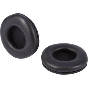 Jvc Ha S160 B E Flats oordopjes PU-leer zwart-zacht schuim vervangende oorkussens - 8 cm - hoofdtelefoon .