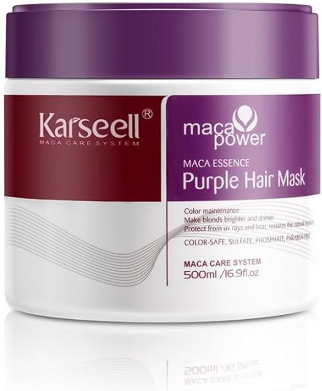Karseell - Purple - Haarmasker - Kleurcorrectie - Diep Voedend