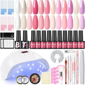 Complete Nagelset met 36W UV LED Lamp en 14 Stuks Manicure Gereedschap