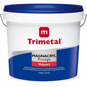 Trimetal MAGNACRYL Prestige 1L | Velours Wit - Muurverf