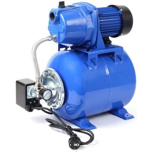 Hydrofoorpomp 600W – Automatische Waterpomp met Drukschakelaar, Membraantank & Manometer – 2800 l/u – Voor Huis & Tuin