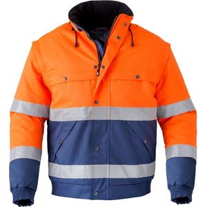 Havep 5139 All season jack Marine/Fluo Oranje maat XXL