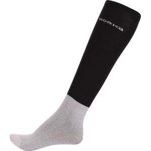 Horka Show Lange Damessokken Blauw EU 35-38 Vrouw