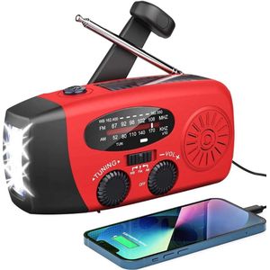 CLGP® Noodradio - Noodpakket Oorlog - Draagbare Radio - Powerbank Zonneenergie - Transistor Radio