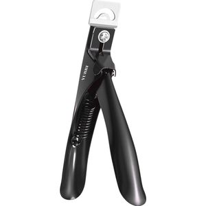YUBBI Professioneel Nageltip Knipper - French Manicure Tip Cutter - Kunstnagel Knipper - RVS - Zwart