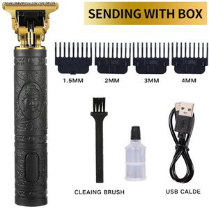 Elektrische tondeuse Draagbare baardtrimmer Herenkapsel Verzorgingsset met