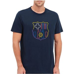 BarÇa Escut Neo T-shirt Met Korte Mouwen Blauw XL Man