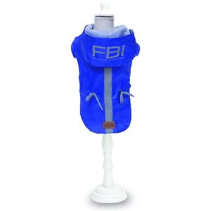 Croci - Hondenjas Regenjas - Vancouver FBI waterproof Blauw - 70 cm