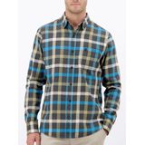 Lerros - Lange mouw overhemd - Heren - M - 661 NORDIC OLIVE - Katoen - 25N1497