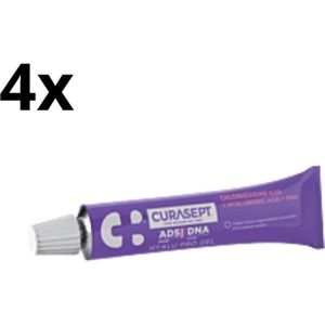 Curasept ADS DNA 350 Hyalu Pro Gel 0,5% CHX - 4 x 30 ml - Voordeelverpakking