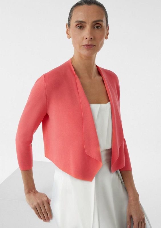 comma - Strickjacke - Gebreid Vest - 3/4-Mouwen