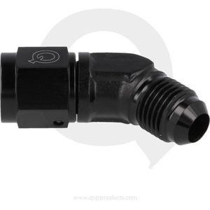 Adapter draaibaar female / male 45° D12
