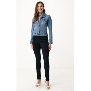Mexx ANDREA High Waist/ Skinny Leg Jeans Dames - Black Stone - Maat W27 X L32