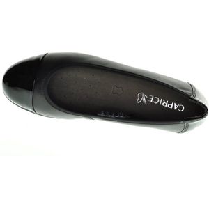 Caprice - Ballerina - Beige - Leer