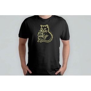 PurrFessor - T Shirt - CatLife - Purrfect - MeowMagic - KittyLove - KattenLeven - Miauwtastic - FluffyKoning - Poesliefde