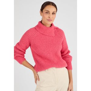 Damart - Thermolactyl harige trui - Dames - Rood - XS