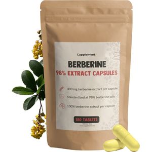 Cupplement - Berberine Extract - Capsules - 400 mg - 60 Capsules