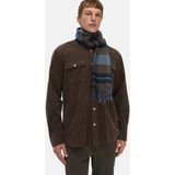 camel active - Hemd - Donkerbruin - Lange Mouwen - Opgestikte Zakken