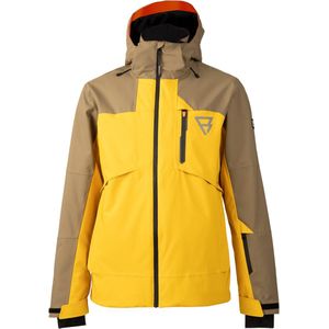 Brunotti - Kanisher - Ski-jas - Geel - 15K Waterdichtheid - 10K Ademend Vermogen