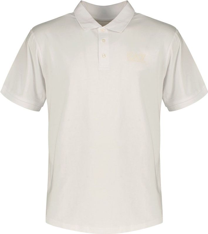 Ea7 Emporio Armani 6dpf16_pjvqz Poloshirt Wit 2XL Man