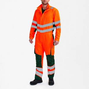 Engel Safety Light overall 4545-319 - Hi-vis Orange / Green - L