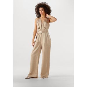 Ibana - Olesia - Jumpsuit - Beige - Satijn