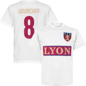 Olympique Lyon Gourcuff 8 Team T-shirt - Wit - 5XL