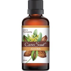CareScent Basisolie Jojoba Olie (Koudgeperst) | Plantaardige Olie | Etherische Olie Verdunnen | Jojoba - 50 ml