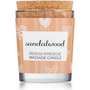Geniet ervan! Massage Kaars Sandelhout 70ml