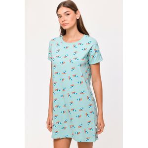 WOODY SLAAPKLEEDJE KREEFT TURQUOISE (10 jaar)