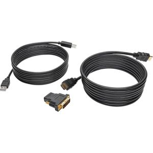 Tripp Lite P782-010-DH toetsenbord-video-muis (kvm) kabel 3 m Zwart