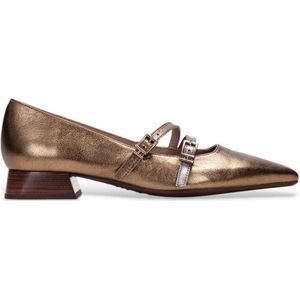 Hispanitas - BHI243567 - Ballerina's - Bronskleurig - Casual - Feest