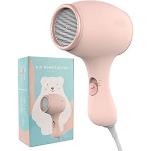 Kinderföhn voor Meisjes met 3 Temperatuurinstellingen - Veilig en Lichtgewicht Mini Haardroger voor Kinderen - Perfect Cadeau voor Verjaardagen en Feestdagen