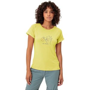Vaude - Womens Cyclist 2 - T-shirt - Geel
