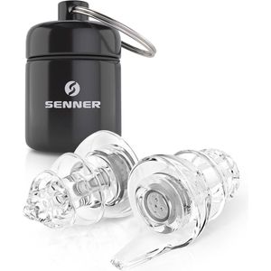 Oordopjes voor Concerten, Festivals en Feestjes - Transparant en Comfortabel