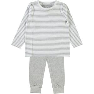Name it Meisjes Pyjamaset - Grey.M. - maat 86