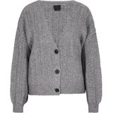 DreiMaster - Klassik - Gebreid Vest - Grijs