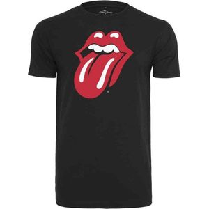Merchcode The Rolling Stones - Rolling Stones Tongue Heren T-shirt - M - Zwart