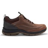 Clarks - Spypath Lo GTX - Leren Schoenen - Bruin - Casual - Buiten