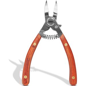 AdroitGoods Professionele Nageltang met Houten Handvat - Nagelknipper - Geschikt voor Harde Teennagels