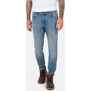 camel active Tapered Fit fleXXXactive® 5-Pocket Jeans - Maat menswear-35/32 - Blouw